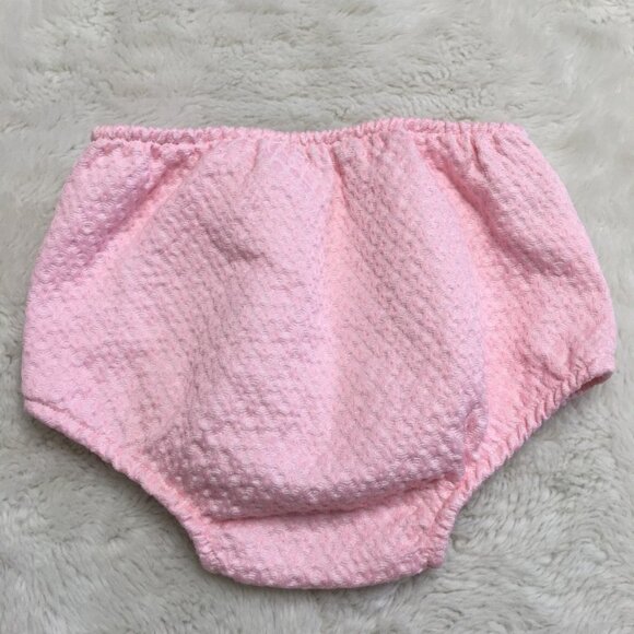 Pili Carrera Baby Girl Pink Lace Shift Dress Size 12 Months Made in Spain - Picture 10 of 11